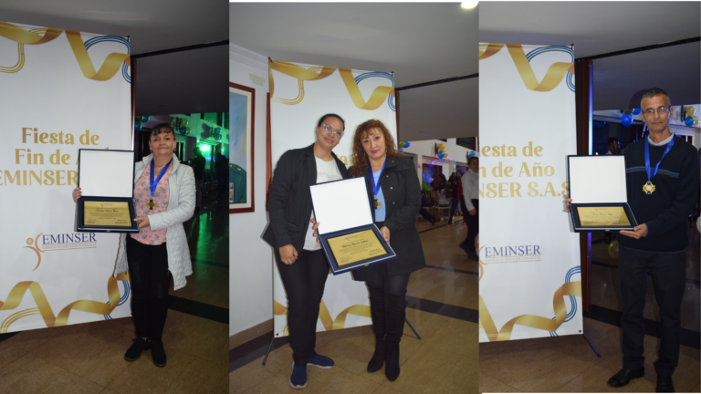 Homenaje a tres colaboradores excepcionales